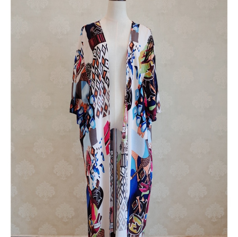 Downtown Duster Kimono - Picture 3 of 8